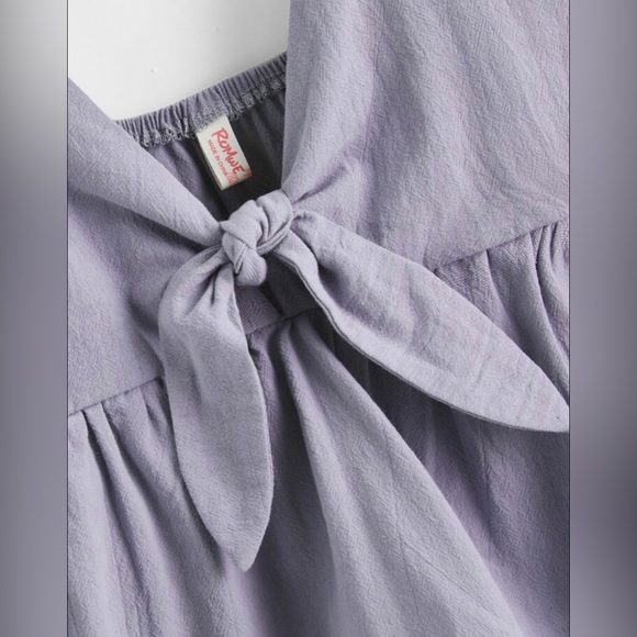 Rowme Solid Knot Front Peplum Cami - Picture 4 of 10